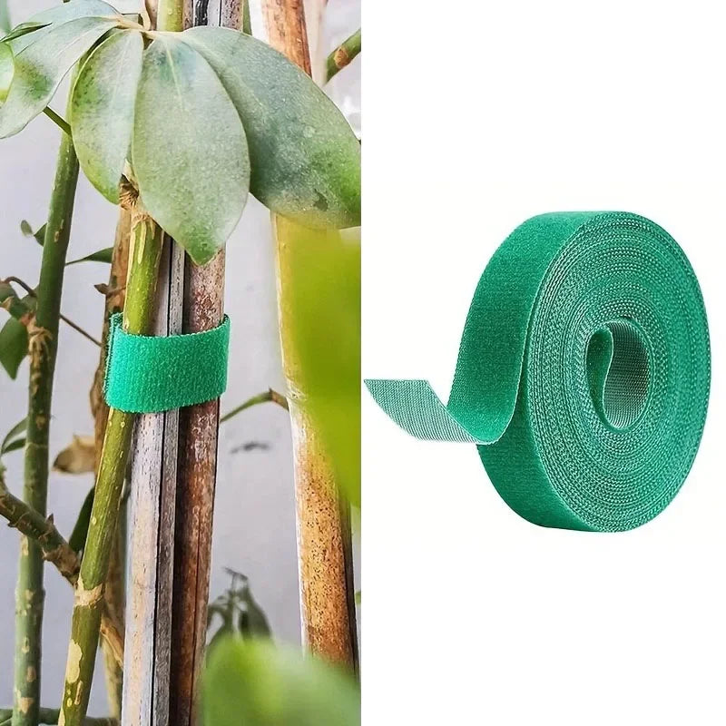 Reusable Plant Support Hook-and-loop Fastener Garden Accessories Garden Tape Nylon Cable Tie for Plants Flowers Growing Climbing