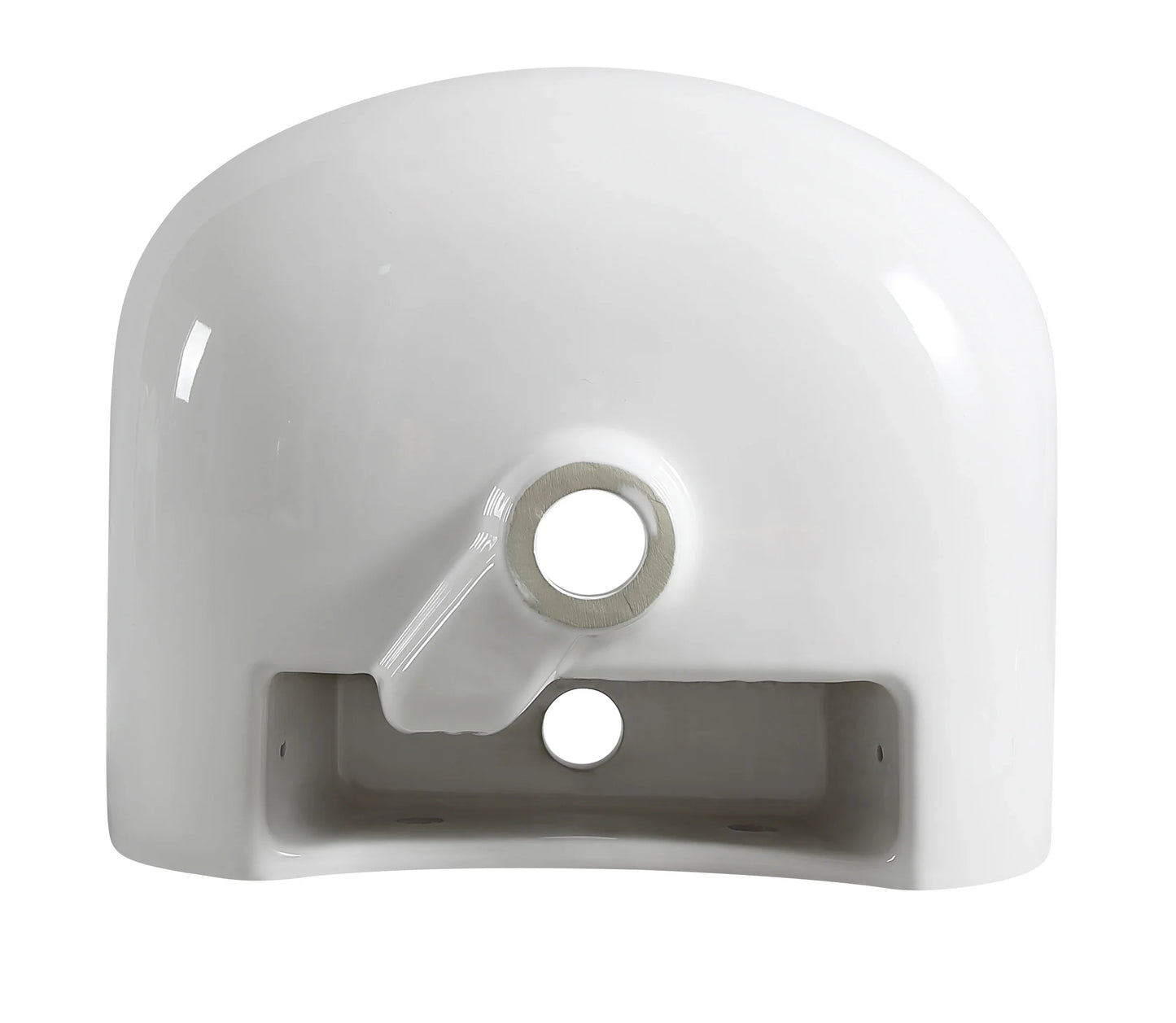 Apartment Bathroom Washbasin Bathroom Mirror Face Wash Sink White Ceramic Sink Simple Art Washbasin on The Counter