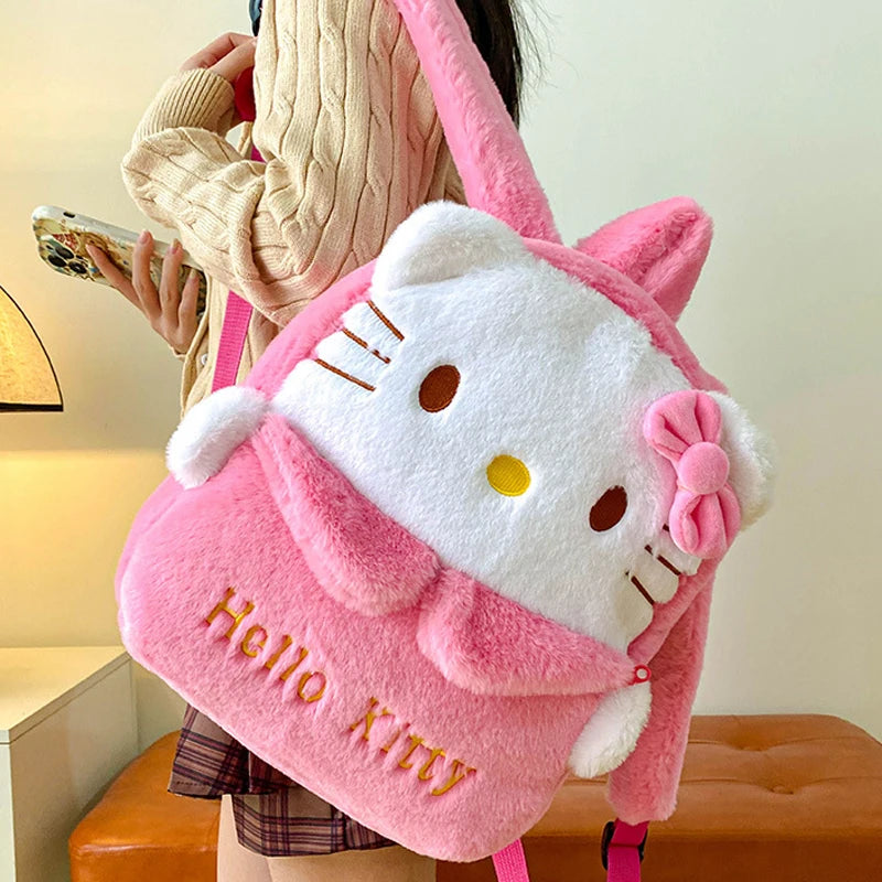 Cartoon Casual Backpack For Autumn And Winter Students Large Capacity Jk Uniform Cute And Fashionable Backpack Children'S Gift