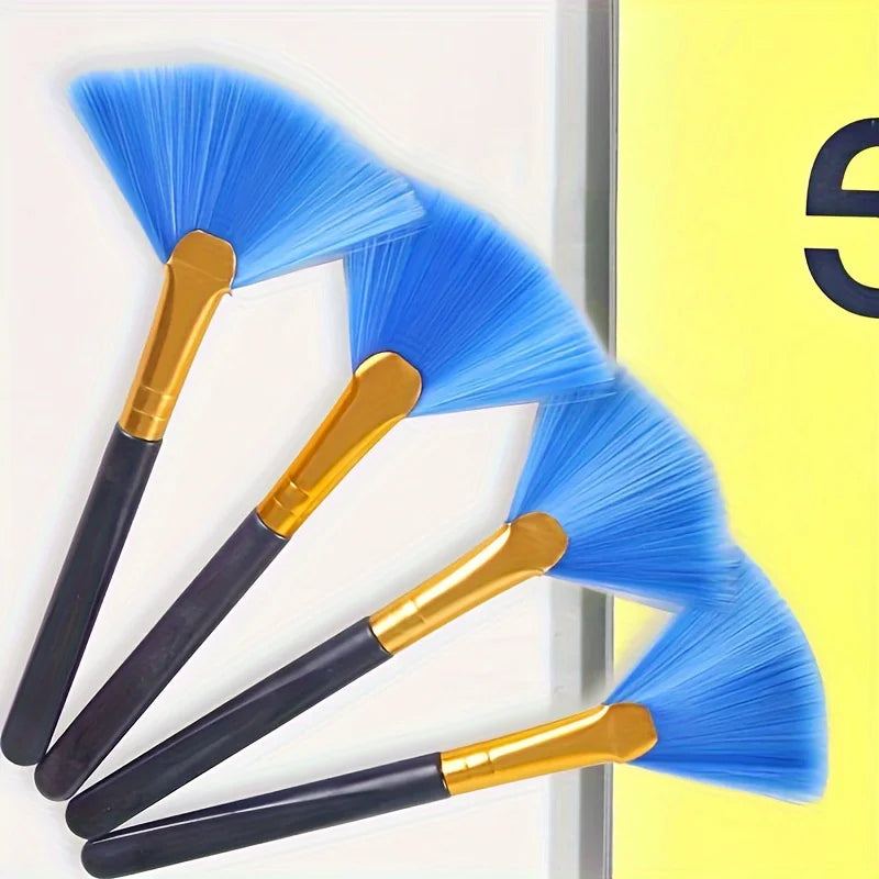 2pcs Fan-shaped Computer Brush Keyboard Brush Digital Computer Camera Mobile Phone Cleaning Brush