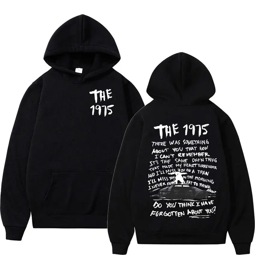 Retro The 1975 about You men's hoodie Gothic Hip Hop Jersey Casual hoodie high-quality Harajuku sweatshirt